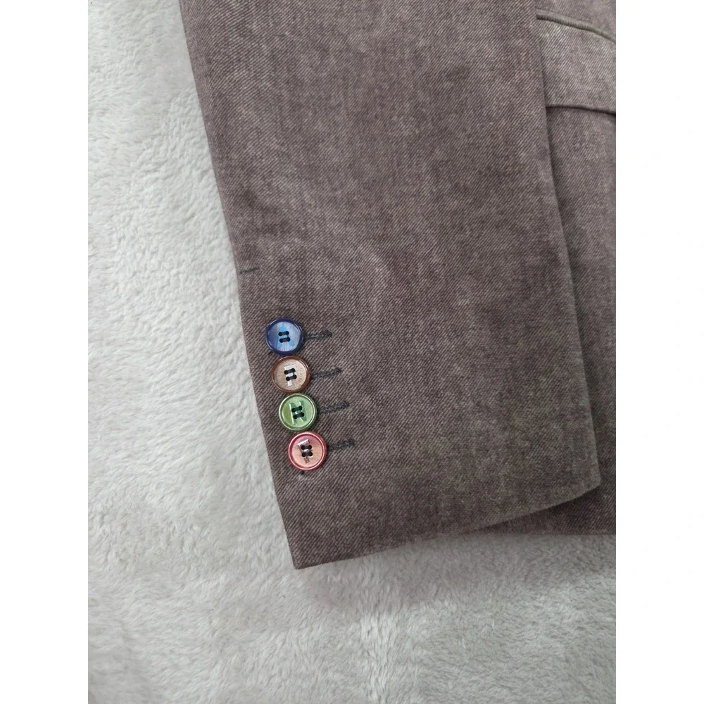 A Fish Named Fred Blazer Mens 38R Velour Sport Coat